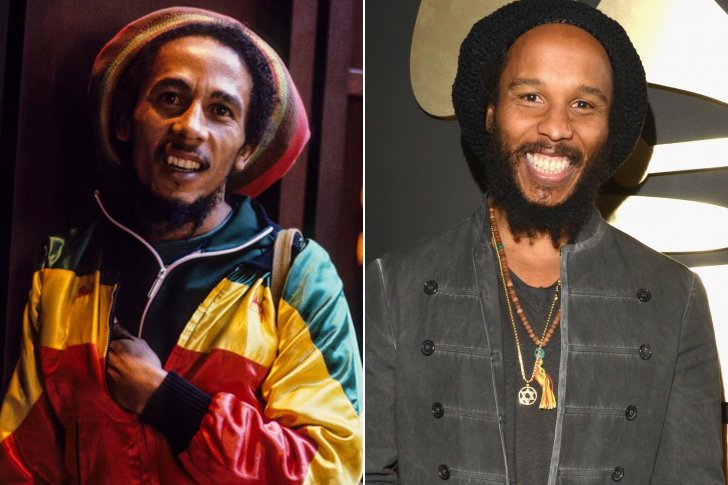 BOB MARLEY & ZIGGY MARLEY AT AGE 35