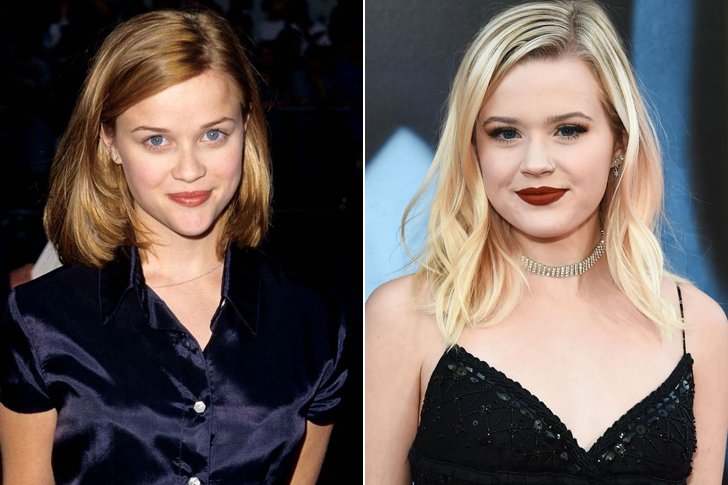 REESE WITHERSPOON & AVA ELIZABETH PHILLIPPE AT AGE 18