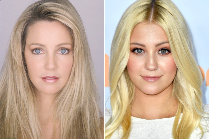 HEATHER LOCKLEAR & AVA SAMBORA AT AGE 20