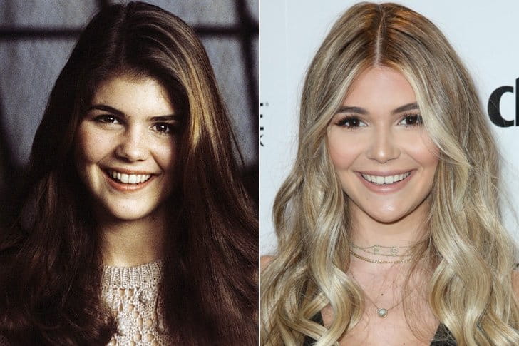 LORI LOUGHLIN & OLIVIA JADE GIANNULLI AT AGE 16