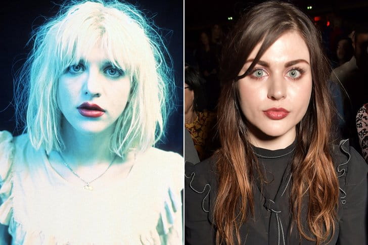 COURTNEY LOVE & FRANCES BEAN COBAIN AT AGE 25