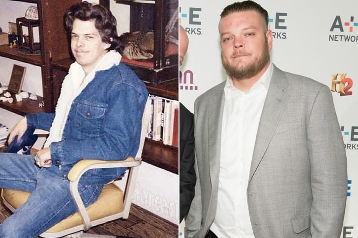 RICK HARRISON & COREY HARRISON AT AGE 32