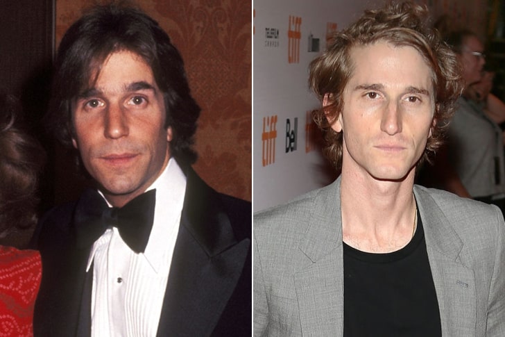 HENRY WINKLER & MAX WINKLER AT AGE 35