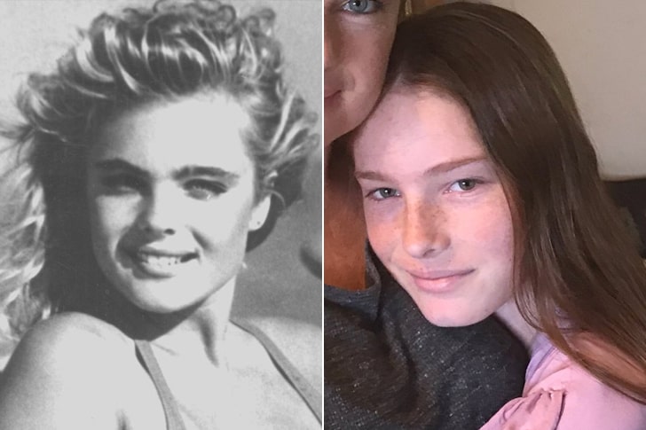 ERIKA ELENIAK & INDYANNA DAIGLE AT AGE 12