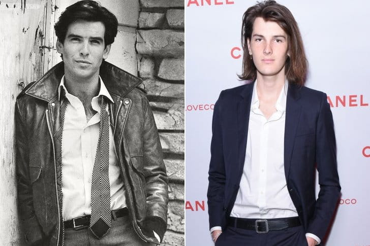 PIERCE BROSNAN & DYLAN BROSNAN IN THEIR 20S