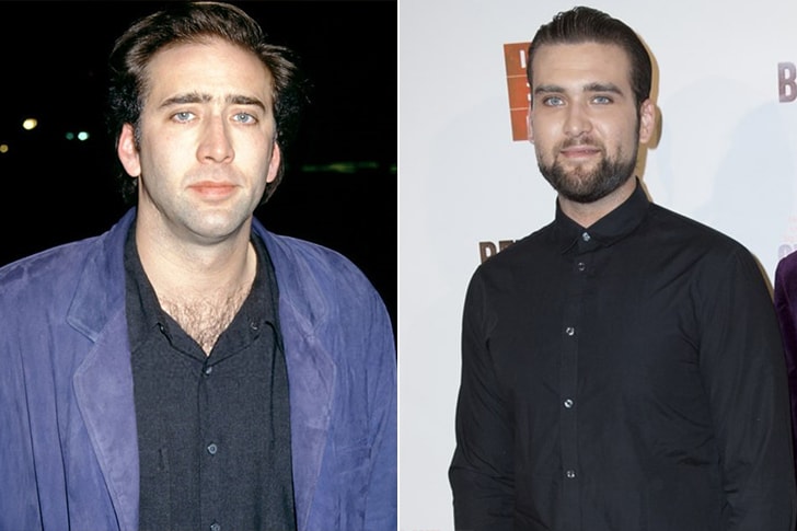 NICHOLAS CAGE & WESTON CAGE AT AGE 28