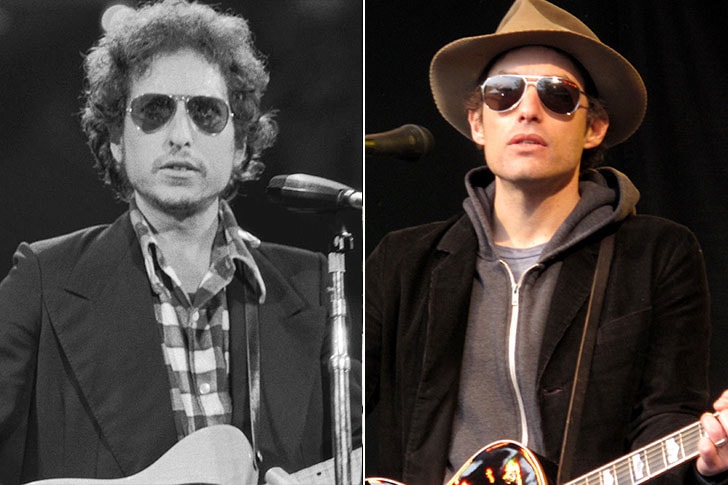 BOB DYLAN & JAKOB DYLAN AT AGE 33