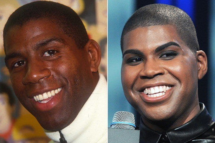 MAGIC JOHNSON & EJ JOHNSON AT AGE 26