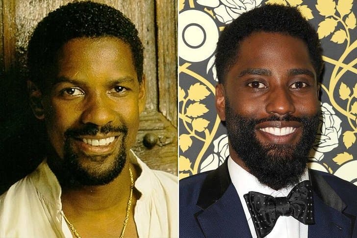 DENZEL WASHINGTON & JOHN DAVID WASHINGTON AT THE AGE 33