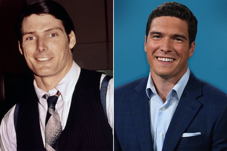 CHRISTOPHER REEVE & WILL REEVE AT AGE 25