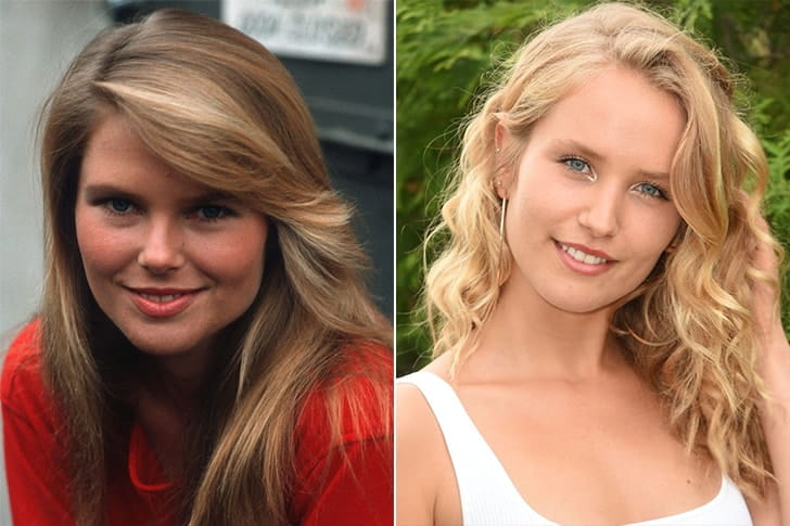 CHRISTIE BRINKLEY & SAILOR BRINKLEY COOK AT AGE 19