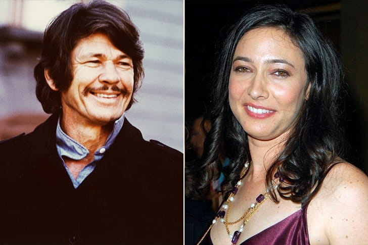 CHARLES BRONSON & KATRINA HOLDEN BRONSON AT AGE 51