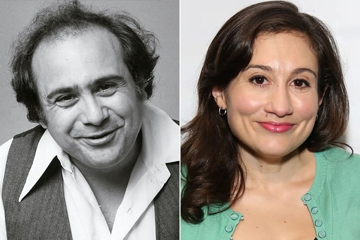 DANNY DEVITO & LUCY DEVITO AT AGE 35