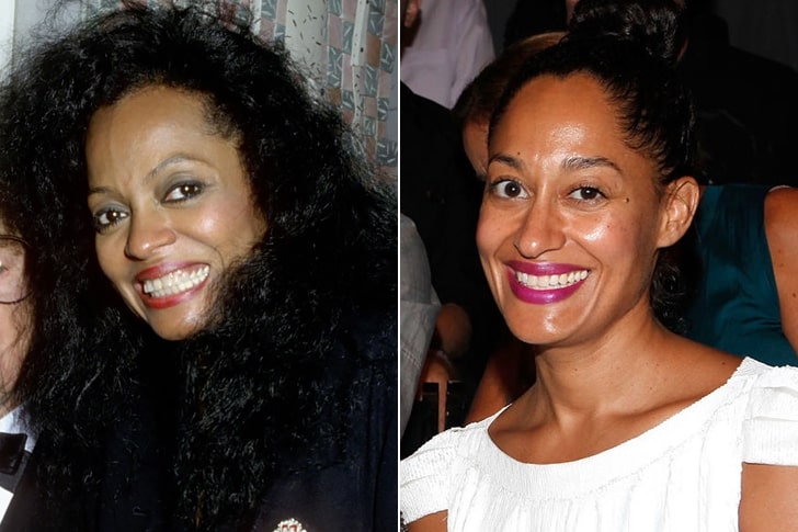 DIANA ROSS & TRACEE ELLIS ROSS AT AGE 39