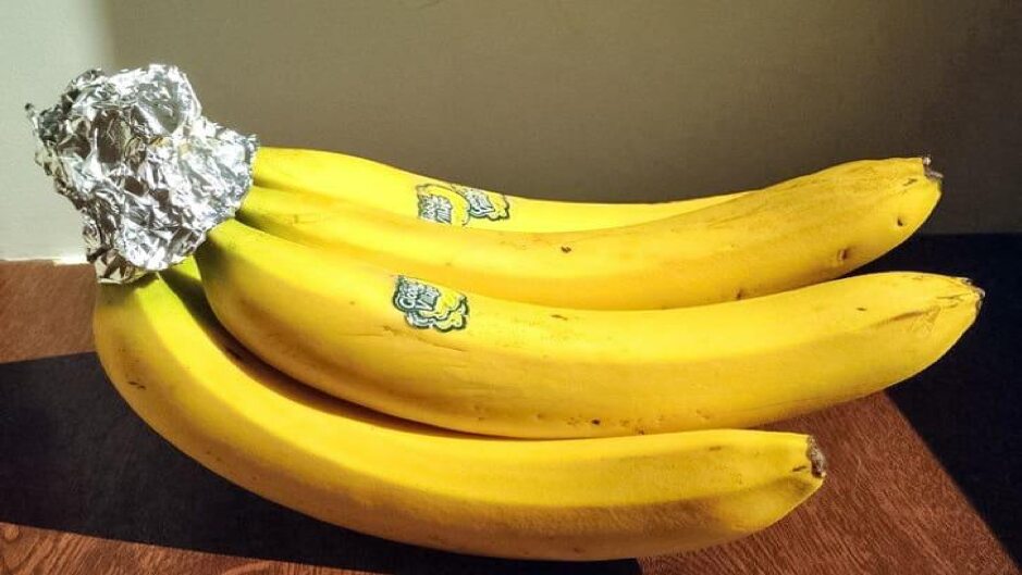 Mantenere le banane fresche più a lungo
