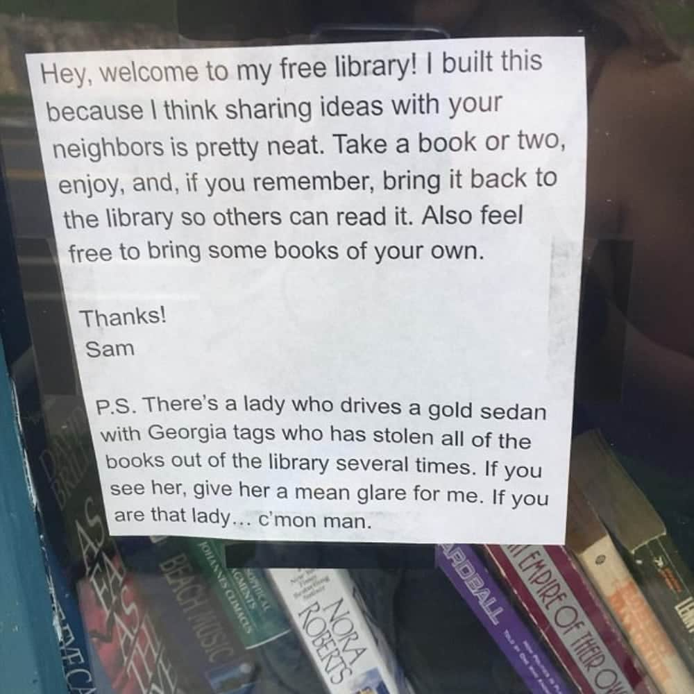 To The Book Bandit