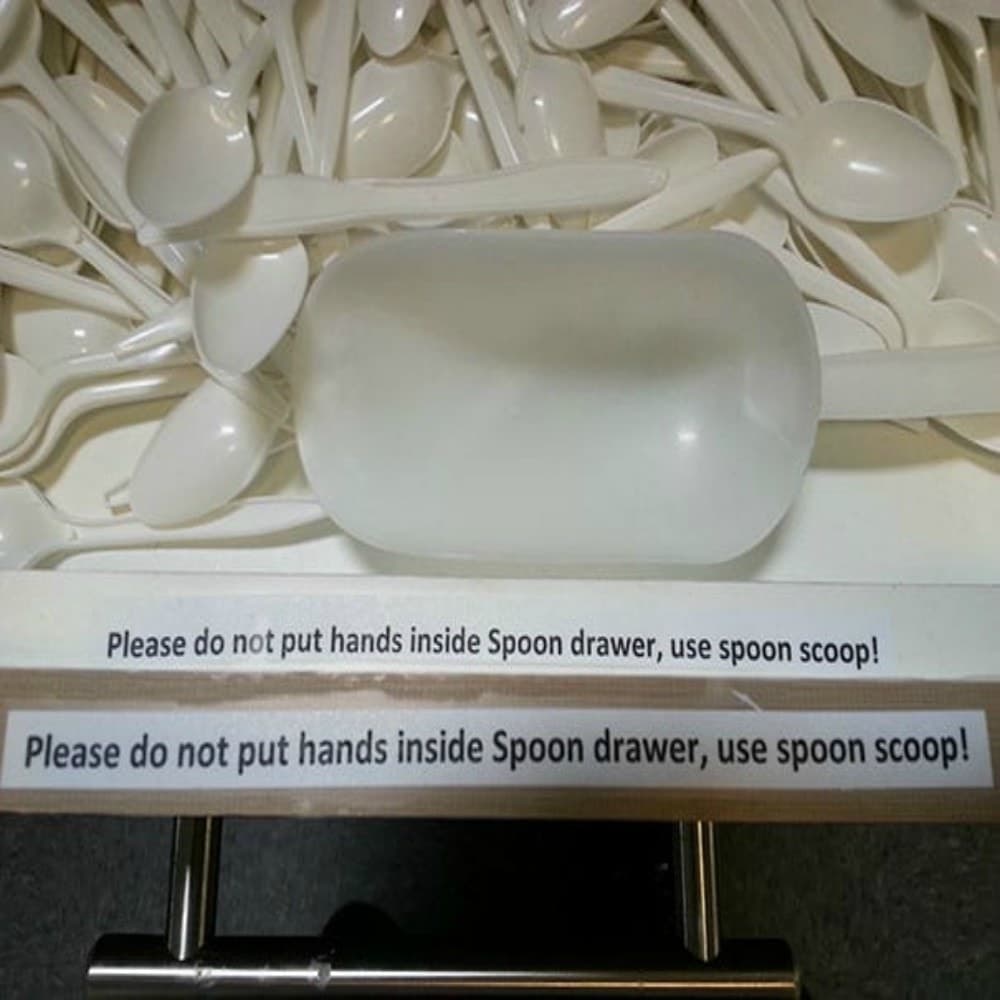 Using Scoops For Spoons