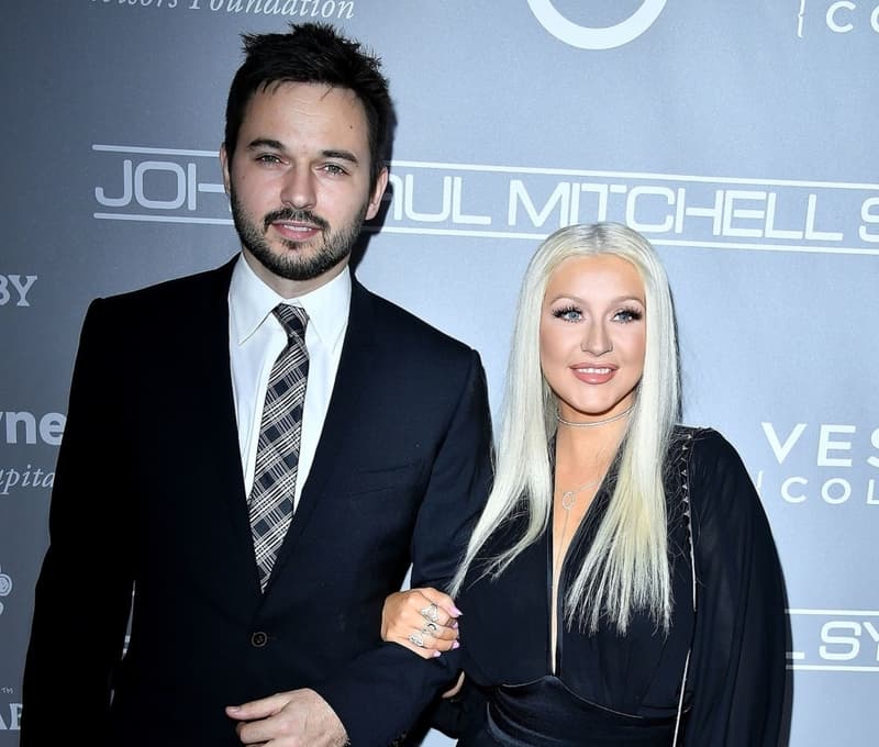 Christina Aguilera And Matthew Rutler