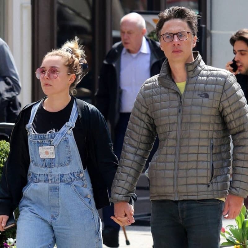 Florence Pugh And Zach Braff