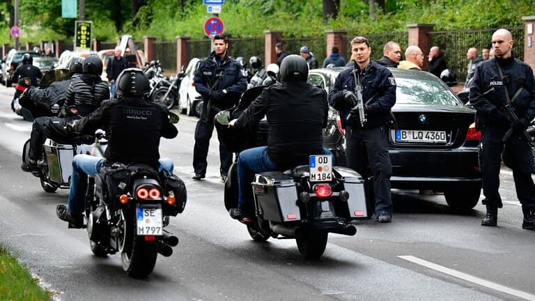 The Police Force And Hells Angels