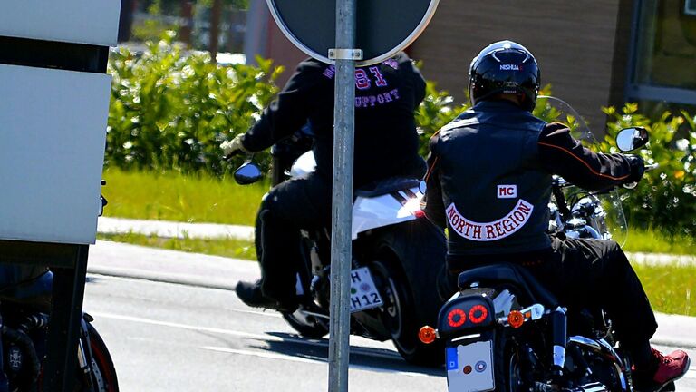 Nearly All Members Ride A Harley