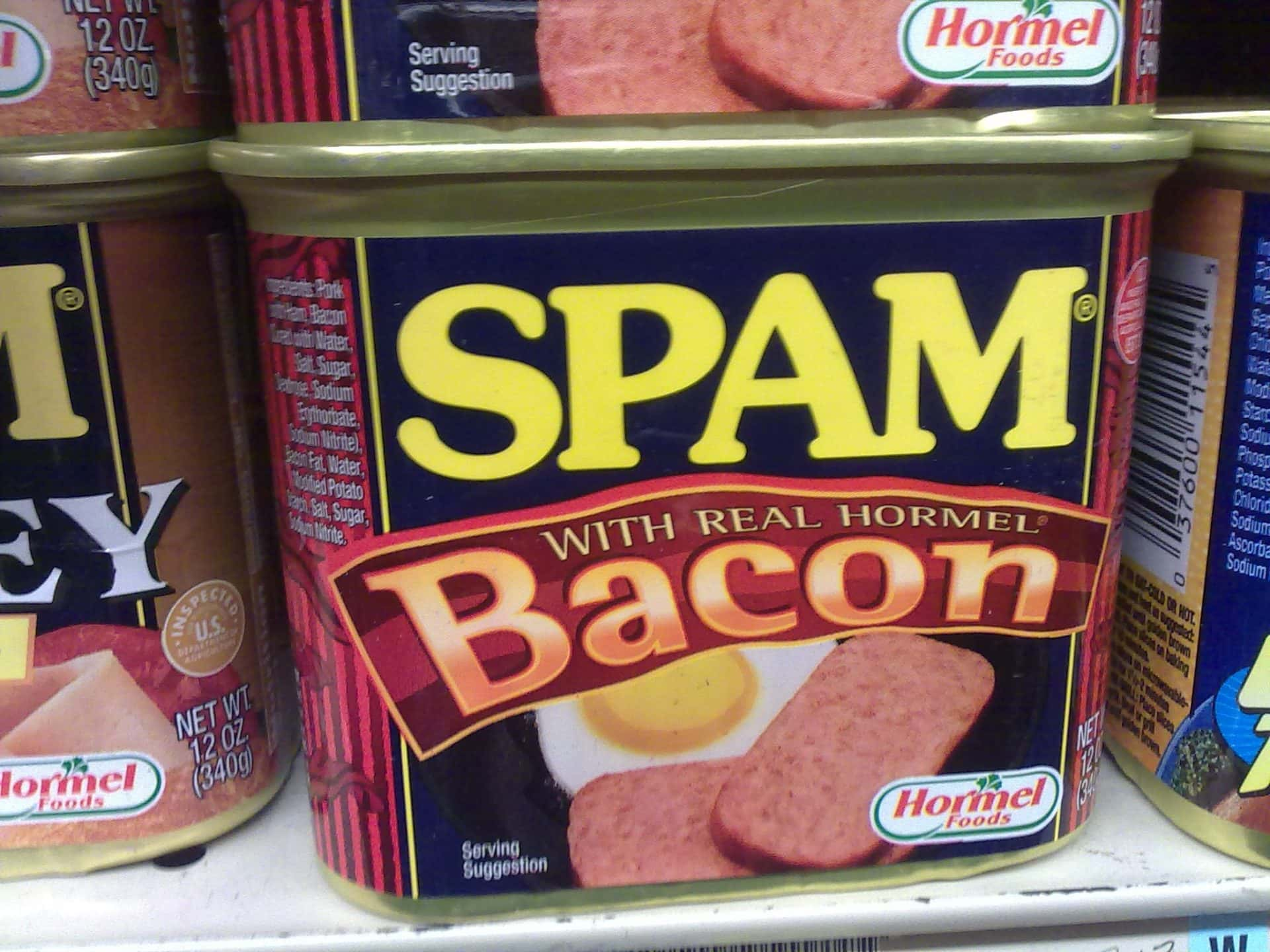 Spam With Real Hormel Bacon