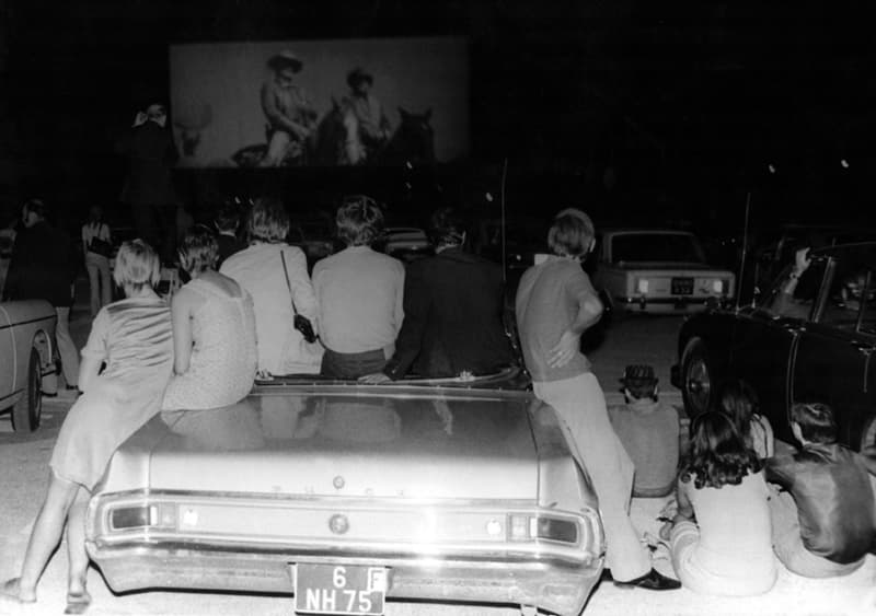 Drive-In Theaters Were Popular