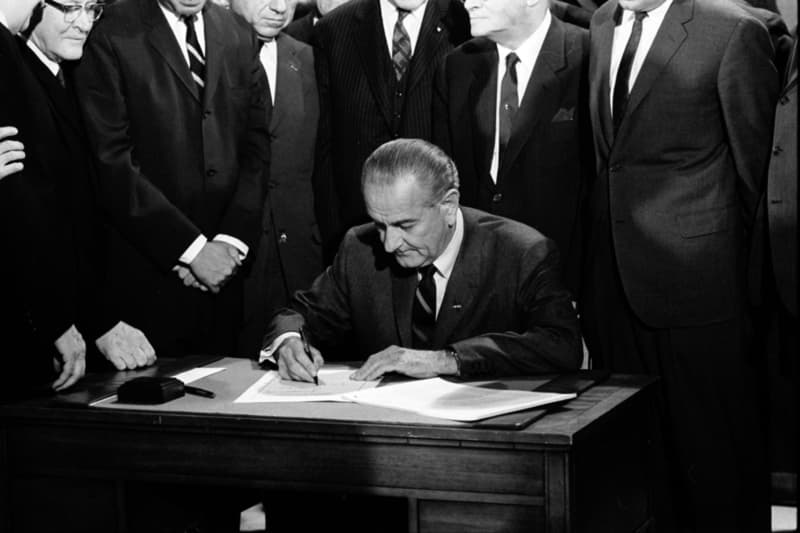 The Civil Rights Act Gets Signed