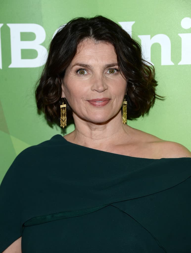 Julia Ormond e il suo Bob riccio