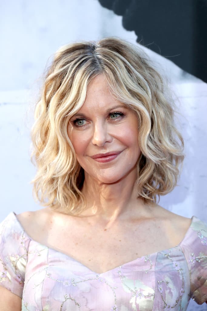 Meg Ryan e i suoi caratteristici riccioli