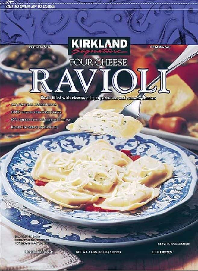 Kirkland 4 Cheese Ravioli