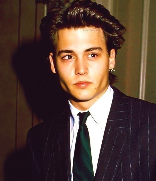 Johnny Depp Then