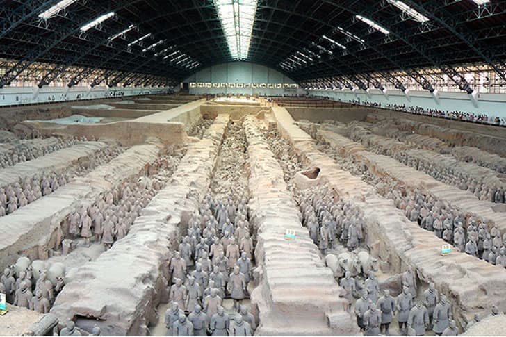 Tomba di Qin Shi Huang – Cina