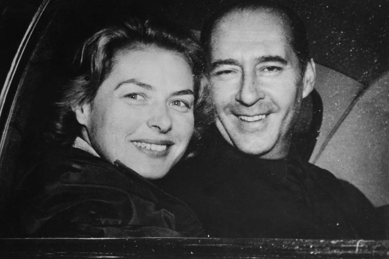 Ingrid Bergman And Roberto Rossellini