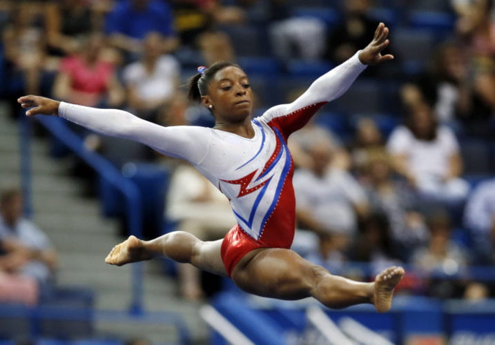 Simone Biles – Then