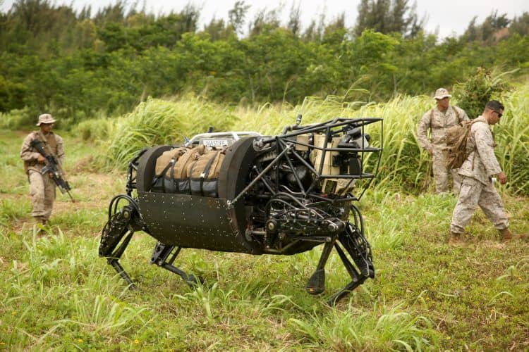 BigDog Military Robot