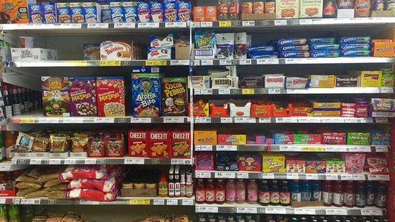 An Aisle For “American” Food