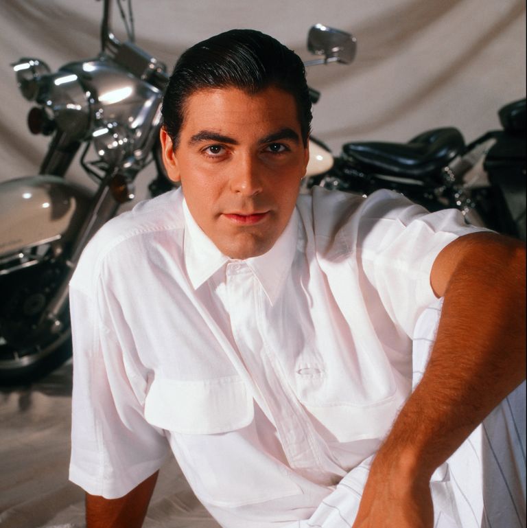 George Clooney Then