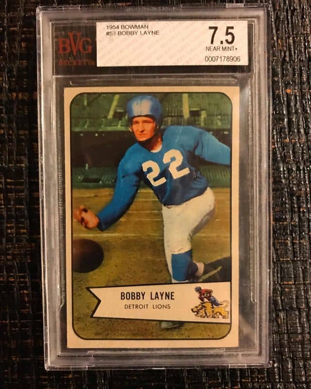 Bobby Layne (1948-1962)