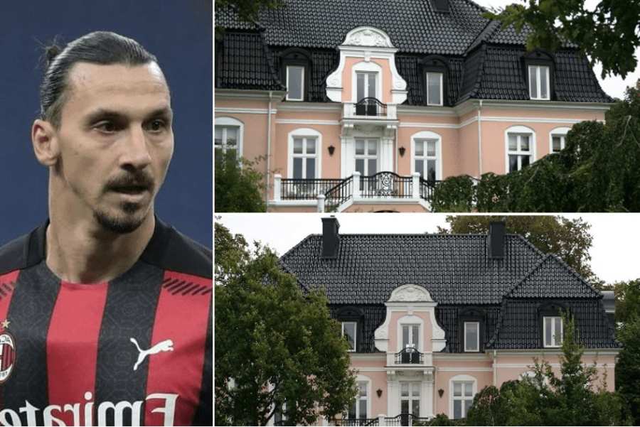 ZLATAN IBRAHIMOVIC – SA RESIDENCE DE 3,5 MILLIONS D’EUROS A MALMÖ