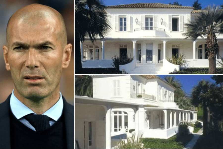 ZINEDINE ZIDANE – SA RESIDENCE DE 5 MILLIONS D’EUROS A MADRID