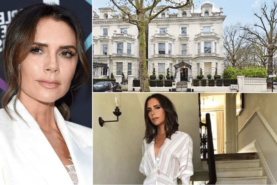 VICTORIA BECKHAM – SA RESIDENCE DE 7,3 MILLIONS D’EUROS A COTSWOLDS