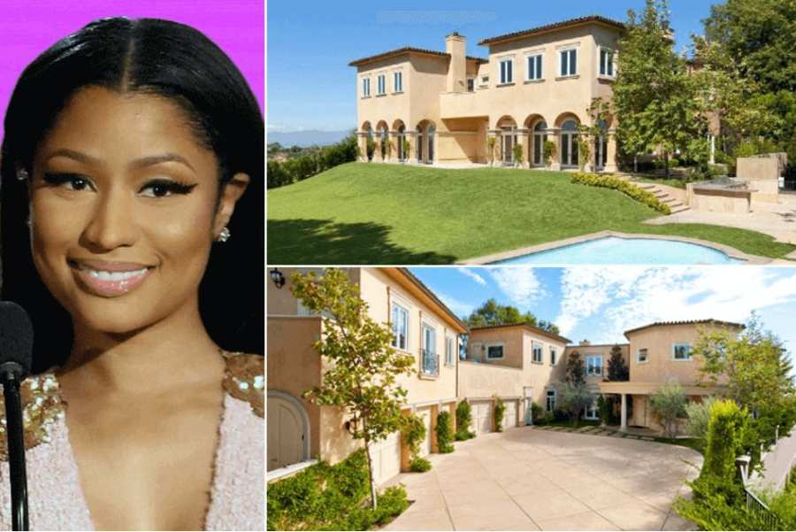 NICKI MINAJ – SA RESIDENCE DE 8,7 MILLIONS D’EUROS A BEVERLY HILLS