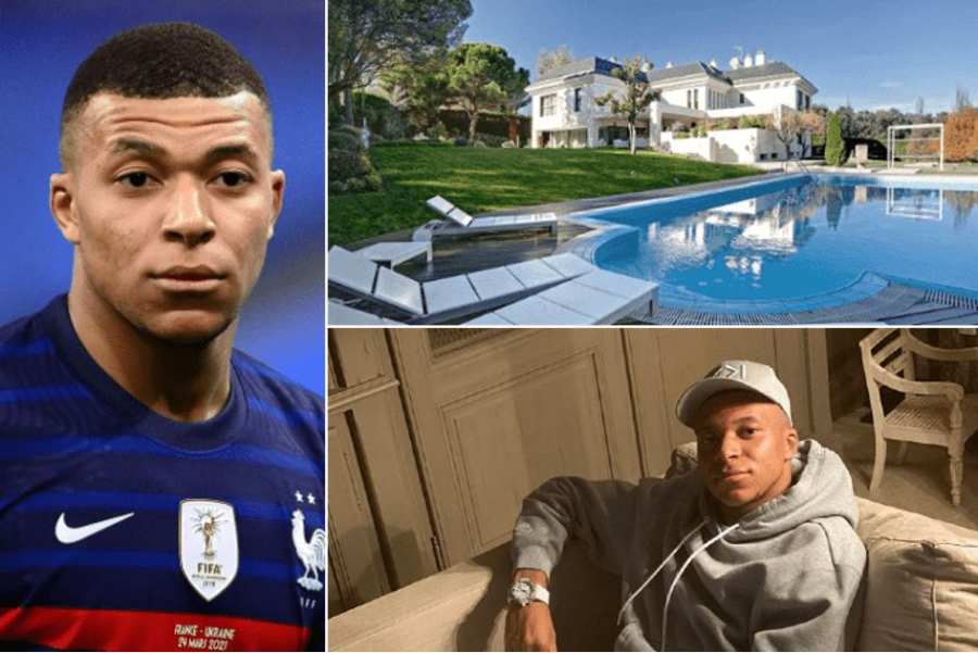 KYLIAN MBAPPE – SA RESIDENCE DE MADRID