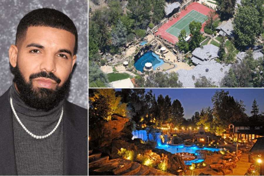 DRAKE BUGATTI – SA RESIDENCE DE 6,7 MILLIONS D’EUROS A HIDDEN HILLS