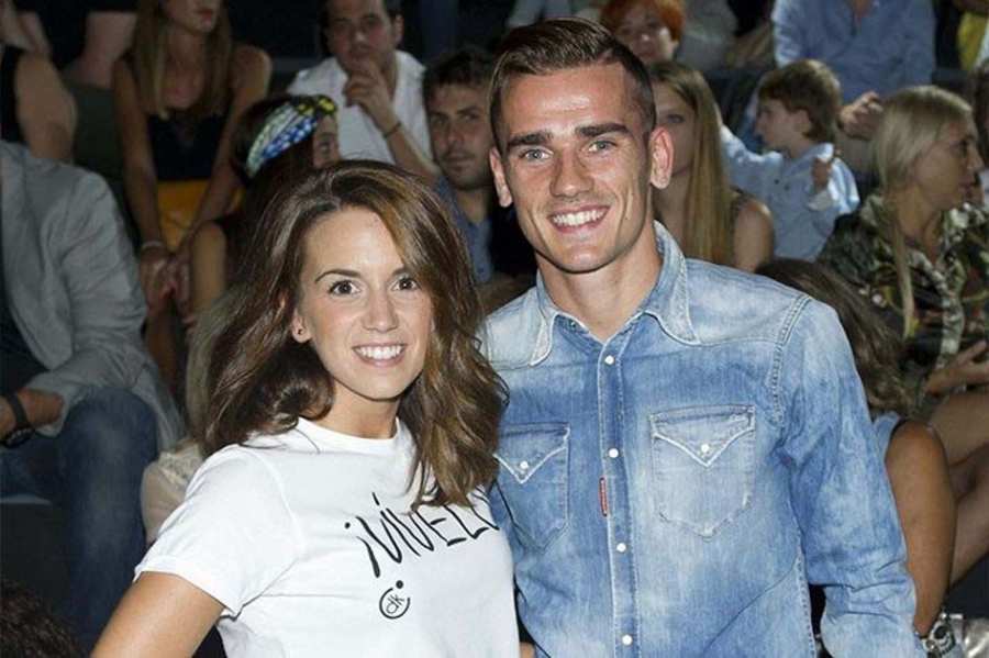 ANTOINE GRIEZMANN ET ERIKA CHOPERENA