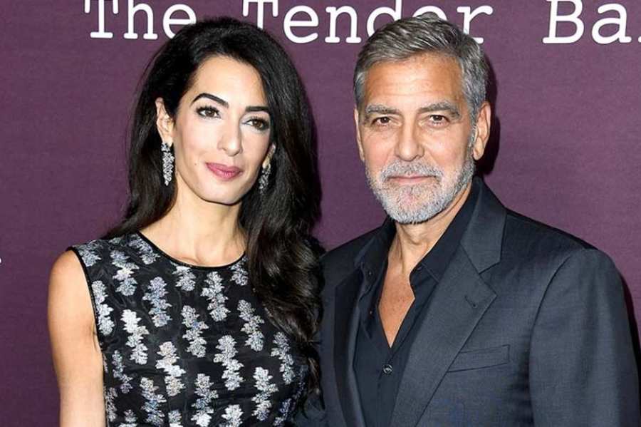 GEORGE CLOONEY ET AMAL ALAMUDDIN