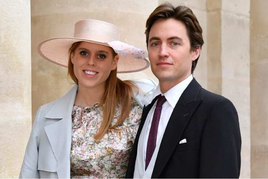 PRINCESSE BÉATRICE ET EDOARDO MAPELLI MOZZI