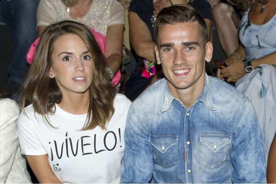 ANTOINE GRIEZMANN ET ERIKA CHOPERENA