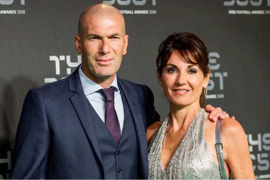 ZINEDINE ZIDANE ET VÉRONIQUE ZIDANE